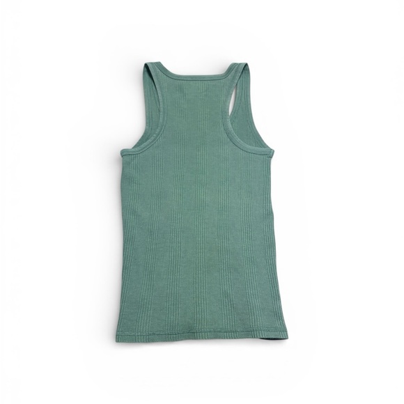 Women's Green Tank Top - Picture 2 of 3